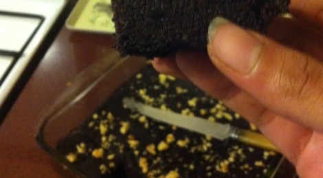 The Gooiest Chocolate Walnut ‘Primal’ Brownies EVERRR
