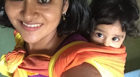 My Babywearing journey – Babywearing in India
